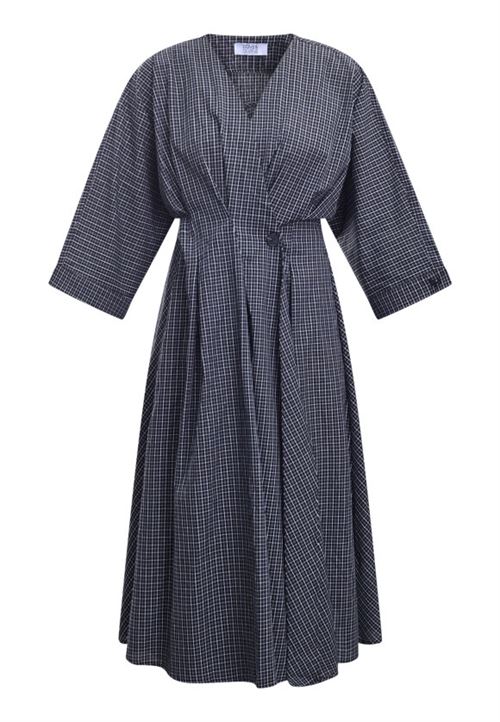 LOVE & DIVINE KJOLE, LOVE1602-1, BLACK CHECK